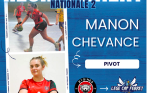 Vidéo - N2 - Recrutement - Manon Chevance sous les couleurs de Lège 