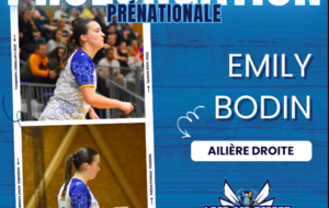 Prénationale - Emily Bodin prolonge à Lège 