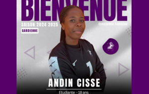 Excellence Régionale - HBC Libourne - Andin Cissé rejoint les séniors 