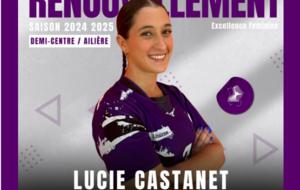 Excellence Régionale - HBC Libourne - Lucie Castanet repart pour un tour 