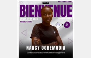 Transfert - Excellence Régionale - Nancy Ogbemudia passe du Fronsadais à Libourne 