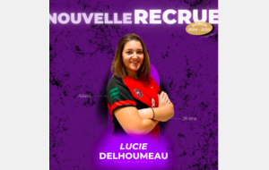 Excellence Régionale - Recrutement - Lucie Delhoumeau nouvelle canéjanaise 