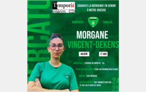 N3T - Léognan HB - Morgane Vincent-Dekens intègre les Séniors 