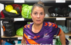 Reportage - N2 - J1 - Clémence Castet (Stade Pessacais UC HB) :  C'est très rassurant pour nous 