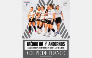 L'affiche - Coupe de France départementale - Tour 2 - Médoc/Andernos 