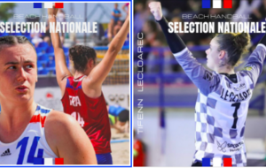 Beach Handball : Les sélectionnées à Bègles 