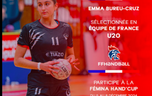 U20 - Emma Bureu-Cruz (Saint Loubes HB) à la Femina Hand'Cup 