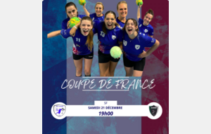 L'affiche - Coupe de France départementale : HBC Barpais / Avenir Pailleton HB 