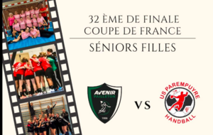 L'affiche - Coupe de France départementale - 32èmes de finale - Paillet face à Parempuyre 