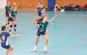 Vidéo - Coupe de France départementale - 16èmes et 8èmes - Carla Martin (Avenir Pailleton HB) décisive