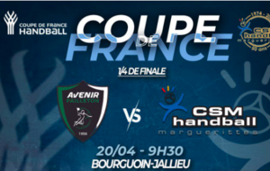 Coupe de France départementale - 1/4 et demi-finales - L'Avenir Pailleton tombe en quarts