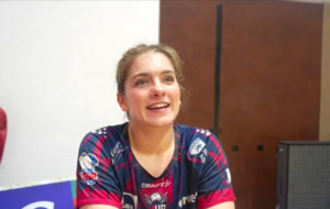 Reportage - Lylou Borg (Mérignac HB) les premiers pas en Bleue