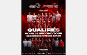 Beach Handball - Intercomités - Les Girondines au tour 2 