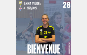 D2 - Recrutement - Emma Viogne arrive à Bègles 