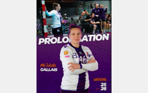 D2 - Juliette Gallais reste au SPUC 