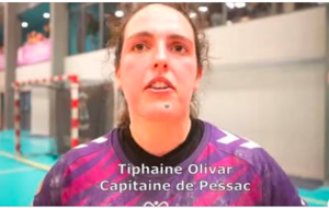 Reportage - D2 - J23 - Tiphaine Olivar (Stade Pessacais UC HB) : "On perd des ballons bêtement"