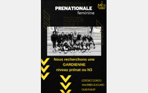 Prénationale - La réserve de Mios cherche une gardienne 