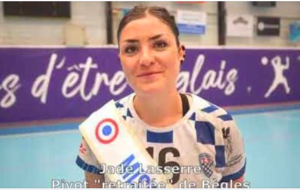 Reportage - D2 - J26 - Jade Lasserre (CAB) : "Un match particulier"