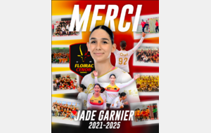 N1 - Jade Garnier (CM Floirac Cenon HB) met un terme à sa carrière