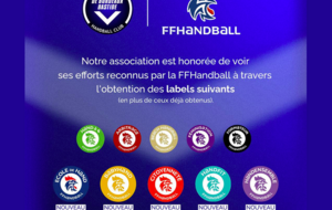 Les Girondins de Bordeaux Bastide HC récompensés