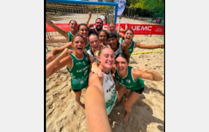 Beach Handball - Tournoi de Valladolid - Belin Beliet 1ère  