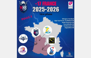 U17 France - Poule 2 - Les trois équipes de Gironde sont ensemble 