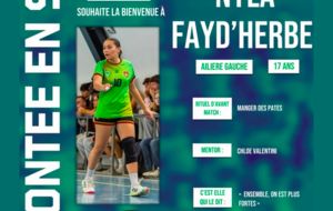 Excellence régionale - Léognan Handball : Nyla Fayd'Herbe rejoint les grandes 