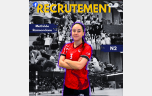 N3T/N2 - Recrutement - Mathilda Raimondeau de Saint Loubès (N3T) à Lège Cap-Ferret (N2)