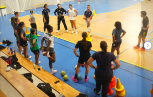 N1 - Reprise - L'effectif de l'US Mios Biganos Handball