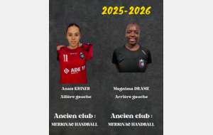 U17 - Deux nouvelles recrues pour Saint Médard 