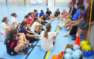 U17 France - Reprise - L'effectif de Lège Cap-Ferret/Saint Médard/ Lacanau Handball