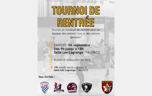 Le Tournoi de l'US Talence Handball 