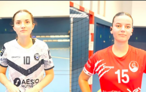 Reportage - N3T – J1 - Margot Fournier (Girondines de Bordeaux Bastide HC) : « pour un 1er match, pas mal ! » Inès Norval (Saint Loubès HB) : « on a un groupe très jeune »