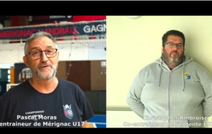 Reportage - U17 France - J4 - Pascal Moras (Mérignac HB) : "On a atteint notre objectif" ; Christopher Ambroise (Lège CF-Saint-Médard-Lacanau) : "On a très mal débuté"