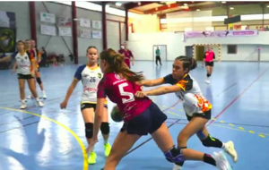 Reportage - U17 France - J4 - Louis Engrand (Mérignac HB) la force d'une championne
