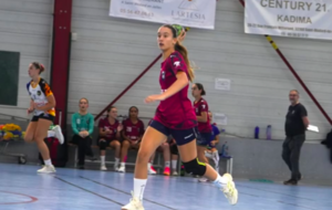 Reportage - U17 France - J4 - Léonor Fernandez (Mérignac HB) a survolé le match