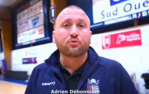 Reportage - N1 - J6 - Adrien Débonnière (Mérignac HB) : &quot;Faire preuve de caractère&quot;