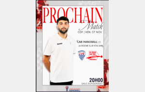 L'affiche - Coupe de France nationale - J5 - Bègles retrouve La Roche s/Yon