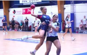 Reportage - U17 France - J5 - Match référence pour Stacy Goyat (Mérignac HB)