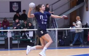 Reportage - Nationale 2 - Poule 2 - J7 - Auriane Broutin (Mérignac HB) à l'affut