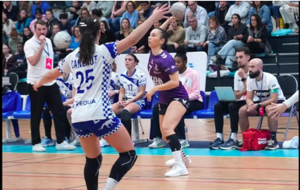 Reportage - D2 - J7 - Justine Lahitte (Stade Pessacais UC HB) n°1 aux 9 mètres