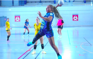 Reportage - Coupe de France régionale - Tour 2 - Doriane Murgue (Girondins de Bordeaux Bastide HC) recrue en vue