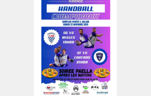 L'affiche - Excellence départementale - J7 - Audenge à l'affut