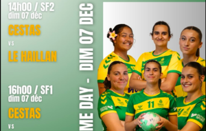 Les affiches - Double confrontation à Cestas