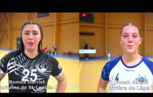 Reportage - Nationale 3 Territoriale - Poule A - J9 - Roméa Darriet (Saint Loubès HB) : &quot;On la gagne au mental&quot; ; Junah Bazile (Lège Cap-Ferret HB) : &quot;Forcément frustrée&quot;