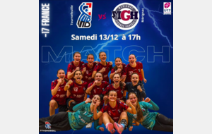 L'affiche - U17 France - J10 - Dernier match de la 1ère phase