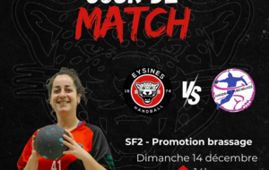 L'affiche - Promotion Brassage - Niveau Haut - J4 - Le choc de fin d'année