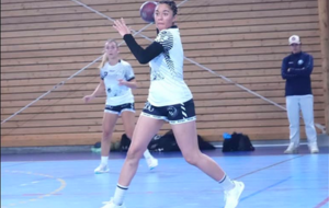 Reportage - Coupe de France départementale - Tour 3 - Une rampe de lancement nommée Anaïs Thirion (Médoc Handball)