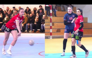 Reportage - Nationale 1 - J10 - Ambre Derveaux et Raouaa Mejri (Saint Loubès HB) symbole d'un collectif gagnant