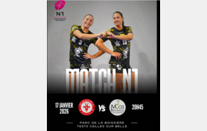 L'affiche - Nationale 1 - J12 - Mios doit tenir en "Celles"